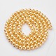 Glass Pearl Round Loose Beads For Jewelry Necklace Craft Making UK-X-HY-8D-B62-1