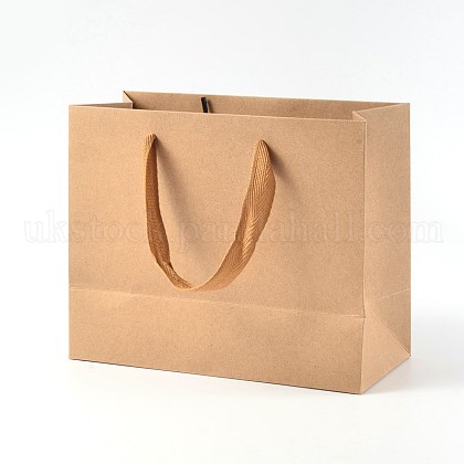 Rectangle Kraft Paper Bags UK-AJEW-L047A-01-1