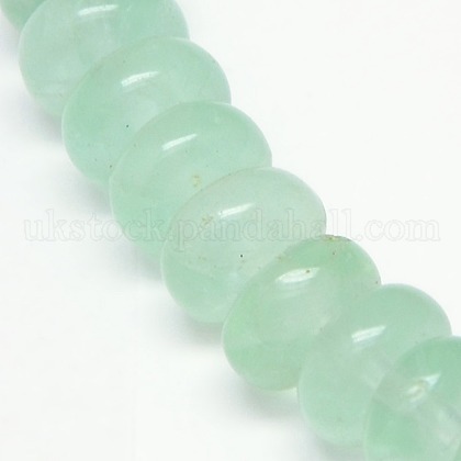 Natural Green Fluorite Beads Strands UK-G-N0002-08-1