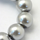 Baking Painted Pearlized Glass Pearl Round Bead Strands UK-HY-Q330-8mm-34-3