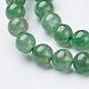 Natural Green Aventurine Beads Strands UK-GSR6mmC024-2