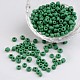 6/0 Opaque Colours Round Glass Seed Beads UK-X-SEED-A010-4mm-47-1