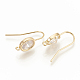 Brass Stud Earring Findings UK-KK-S345-065-2