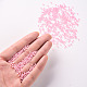 11/0 Grade A Transparent Glass Seed Beads UK-X-SEED-N001-F-254-4