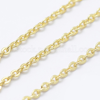 Brass Cable Chains UK-CHC-K004-02G-1