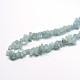 Natural Aquamarine Beads Strands UK-G-O049-B-21-3