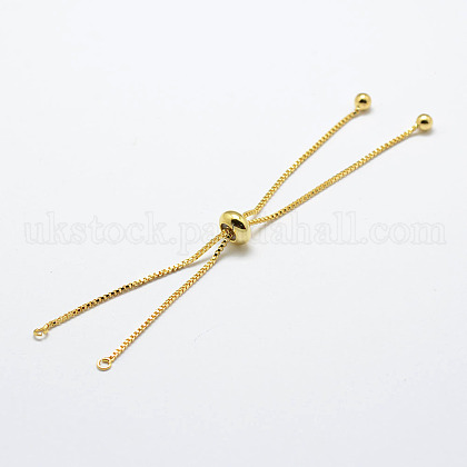 DanLingJewelry Rack Plating Eco-Friendly Brass Chain Bracelet Making UK-KK-DL0001-02G-NR-1