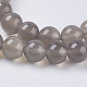Natural Agate Beads Strands UK-G-G583-8mm-08-3
