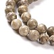 Natural Maifanite/Maifan Stone Beads Strands UK-G-I187-6mm-01-9