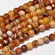Natural Striped Agate/Banded Agate Beads Strands UK-G-M257-11x10mm-12-K-1
