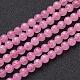 Natural Rose Quartz Beads Strands UK-GSR6mmC034-2