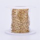 Soldered Brass Paperclip Chains UK-CHC-G005-03G-10