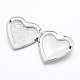 Romantic Valentines Day Ideas for Him with Your Photo Brass Locket Pendants UK-ECF138-2