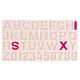 Number and Letter Design DIY Silicone Molds UK-AJEW-P042-03-7