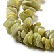 Natural Lemon Jade Chip Bead Strands UK-G-M205-22-8