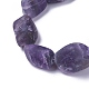 Natural Amethyst Beads Strands UK-G-P422-24-2