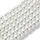 Baking Painted Pearlized Glass Pearl Round Bead Strands UK-HY-Q003-6mm-01-2