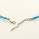 Multi-strand Necklace Cord for Jewelry Making UK-NJEW-R218-M-4