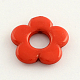 Opaque Acrylic Flower Bead Frames UK-SACR-Q099-M67-2