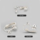 Iron Clip-on Earring Findingsfor Non-Pierced Ears UK-X-EC141-S-3