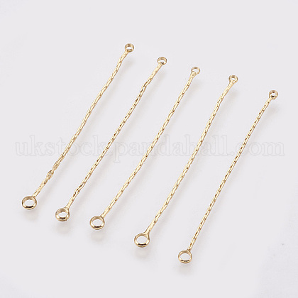 Brass Chain Links connectors UK-X-KK-R058-151G-1