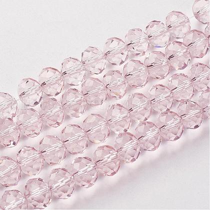 Handmade Glass Beads UK-GR7X10MMY-29-1