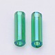 Transparent Colours Rainbow Glass Bugle Beads UK-TSDB6MM167-2
