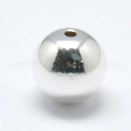 925 Sterling Silver Beads UK-STER-A010-6mm-239A-1