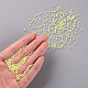 11/0 Grade A Transparent Glass Seed Beads UK-X-SEED-N001-F-239-4