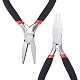 Carbon Steel Flat Nose Pliers for Jewelry Making Supplies UK-P019Y-3
