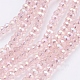 Electroplate Glass Beads Strands UK-EGLA-R048-2mm-31-1