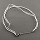 Multi-strand Necklace Cord for Jewelry Making UK-NJEW-R218-20-2