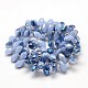 1 Strand Electroplate Imitation Jade Glass Beads Strands UK-EGLA-J031-H13-K-2