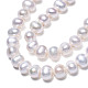 Grade AA Natural Cultured Freshwater Pearl Beads Strands UK-PEAR-N013-06C-4
