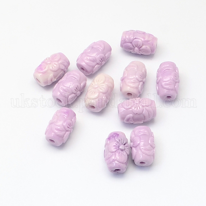 Synthetic Coral Beads UK-GSHE-Q003-05-K-1