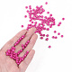 Baking Paint Glass Seed Beads UK-SEED-S003-K24-4