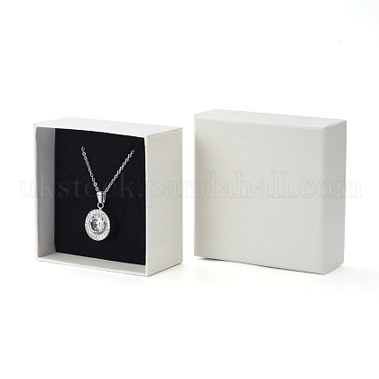 Cardboard Gift Box Jewelry Set Boxes UK-CBOX-F004-01B-1