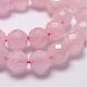 Natural Rose Quartz Beads Strands UK-G-D840-21-6mm-3