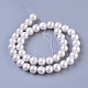 Natural Cultured Freshwater PearlBeads Strands UK-PEAR-E009-10-11mm-2