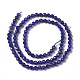 Natural Lapis Lazuli Beads Strands UK-X-G-F596-15-3mm-2