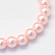 Baking Painted Pearlized Glass Pearl Round Bead Strands UK-HY-Q003-6mm-70-2