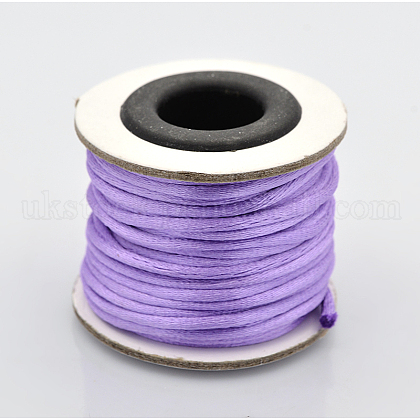 Macrame Rattail Chinese Knot Making Cords Round Nylon Braided String Threads UK-NWIR-O001-A-12-1
