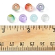 140Pcs 7 Colors Transparent Glass Beads UK-GLAA-FS0001-45-6