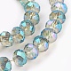 Electroplate Glass Beads Strands UK-GLAA-K027-FR-A02-3