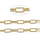 Brass Paperclip Chains UK-CHC-H102-19G-2