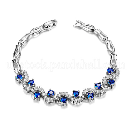 SHEGRACE Pretty Design Real Platinum Plated Bracelet UK-JB233A-1