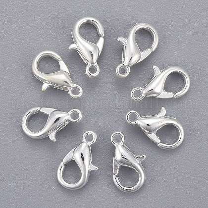Zinc Alloy Lobster Claw Clasps UK-E103-S-1