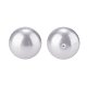 Pearlized Glass Pearl Round Beads UK-HY-PH0001-8mm-004-3