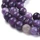 Natural Lepidolite/Purple Mica Stone Beads Strands UK-G-K415-6mm-4