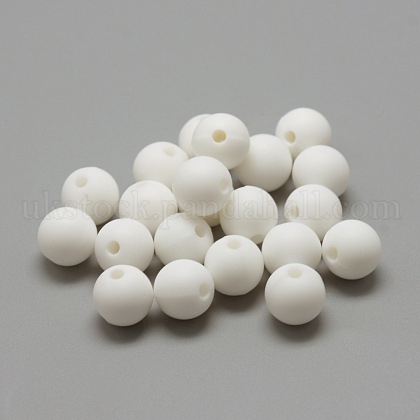 Food Grade Eco-Friendly Silicone Beads UK-SIL-R008C-01-1